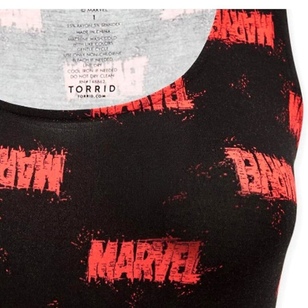 Torrid MARVEL Stretchy Skater Midi Pocket Dress 0X XL - Picture 8 of 12